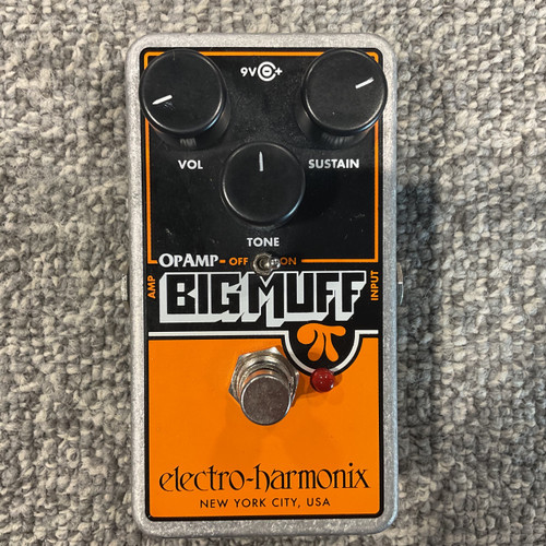 Vist Large View of Product Image Which is Used ELECTRO HARMONIX OP AMP BIG MUFF PI Fuzz Pedal