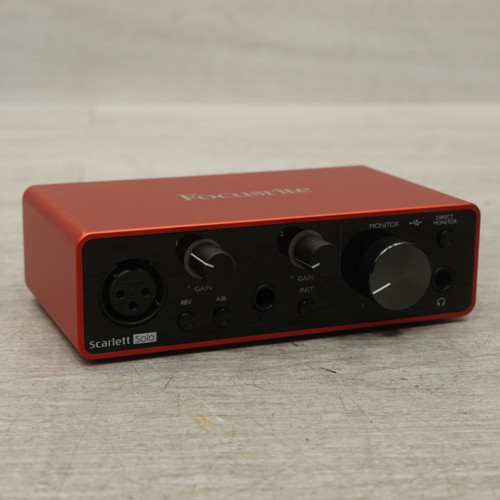 Vist Large View of Product Image Which is Used Focusrite Scarlett Solo 3rd Gen Computer Interface
