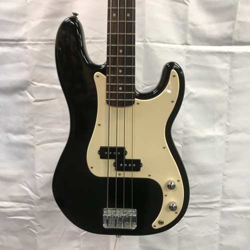 Vist Large View of Product Image Which is Used Squier AFFINITY PRECISION BASS P Type Bass Guitar Black 4-String