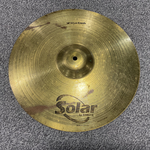 Vist Large View of Product Image Which is Used SOLAR 16 INCH Crash Cymbal