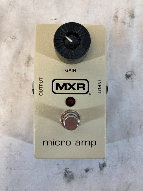 Vist Large View of Product Image Which is Used MXR Micro Amp Distortion Pedal