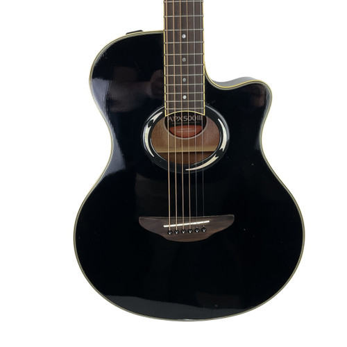 Vist Large View of Product Image Which is Used Yamaha APX500III Laminate Top Acoustic Guitar Black
