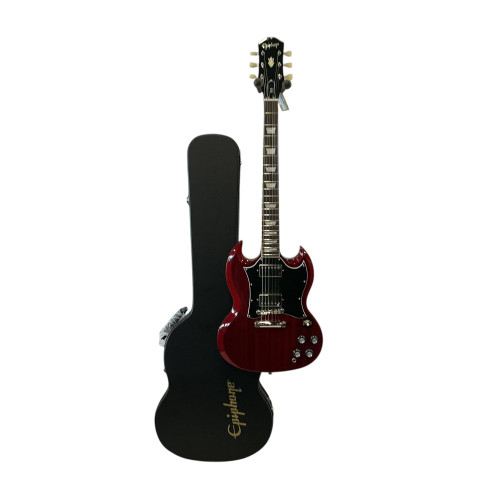 Vist Large View of Product Image Which is Used Epiphone SG STANDARD WHSC SG Type Electric Guitar Red 6-String