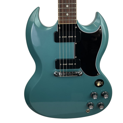 Vist Large View of Product Image Which is Used Gibson SG SPECIAL SG Type Electric Guitar Blue 6-String