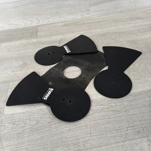 Vist Large View of Product Image Which is Used Evans SoundOff Cymbal Mute Set