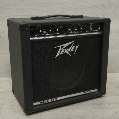 Vist Large View of Product Image Which is Used Peavey Rage 158 1 X 8 Solid State Amplifier