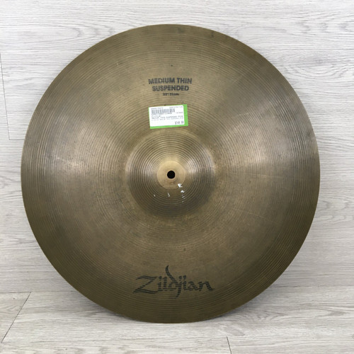 Vist Large View of Product Image Which is Used Zildjian MEDIUM THIN SUSPENDED RIDE CYMBAL Ride Cymbal 20"