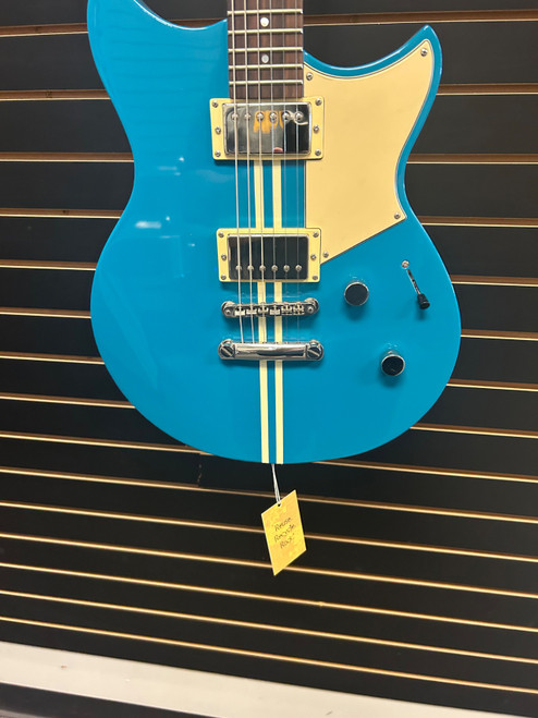Vist Large View of Product Image Which is Used Yamaha RSE20 Double Cut Electric Guitar Blue 6-String