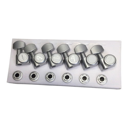 Vist Large View of Product Image Which is Used Fender Locking Tuners Brushed Chrome