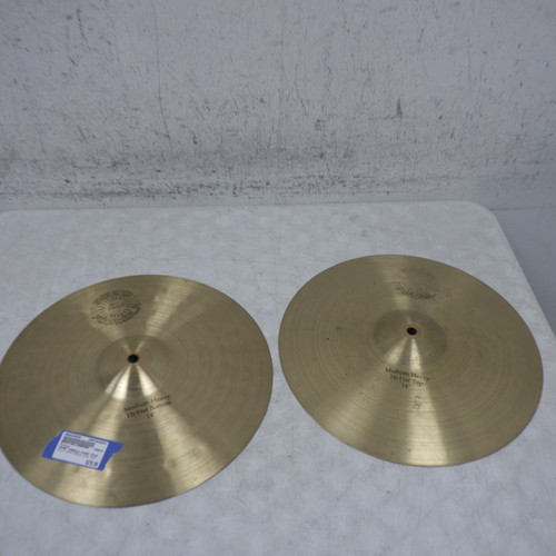 Vist Large View of Product Image Which is Used Paiste Sound Formula Hi Hat Cymbals 14"