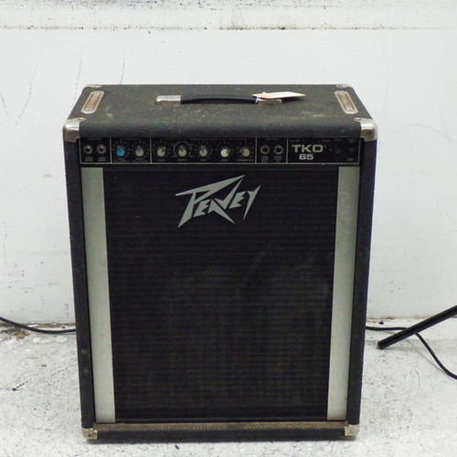 Vist Large View of Product Image Which is Used Peavey TKO 65 1 x 10 Solid State Amplifier 1 x 10