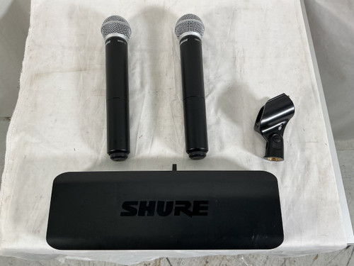 Vist Large View of Product Image Which is Used Shure BLX288/SM58 Wireless Microphone