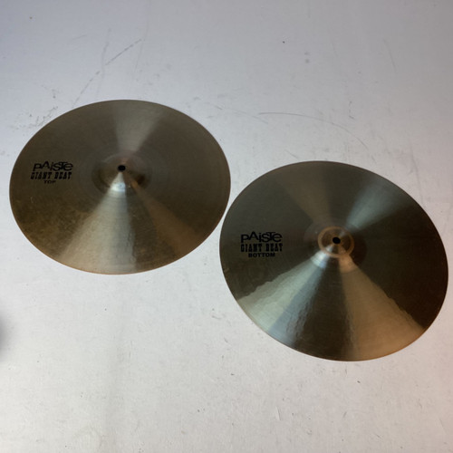 Vist Large View of Product Image Which is Used Paiste 15IN GIANT BEAT HI-HATS Hi Hat Cymbals 15"