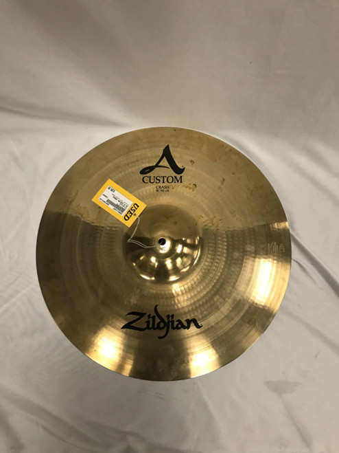 Vist Large View of Product Image Which is Used Zildjian 18 A CUSTOM CRASH Crash Cymbal 18"