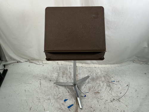 Vist Large View of Product Image Which is Used Wenger MUSIC STAND WITH SHELF Band Instrument Stand