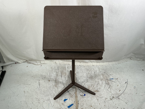Vist Large View of Product Image Which is Used Wenger MUSIC STAND WITH SHELF Band Instrument Stand