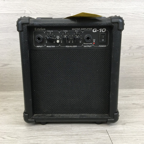 Vist Large View of Product Image Which is Used Esteban G-10 PRACTICE AMP 1 x 5 Solid State Amplifier 1 x 5