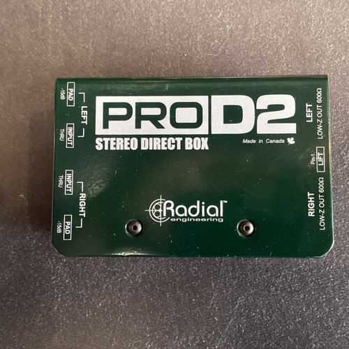 Vist Large View of Product Image Which is Used Radial PRO D2 Pro Sound Product