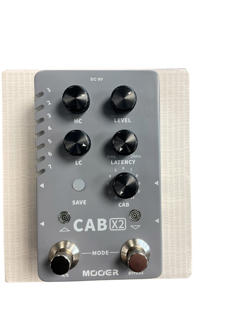 Used Mooer CAB X2 Guitar Effects Pedal