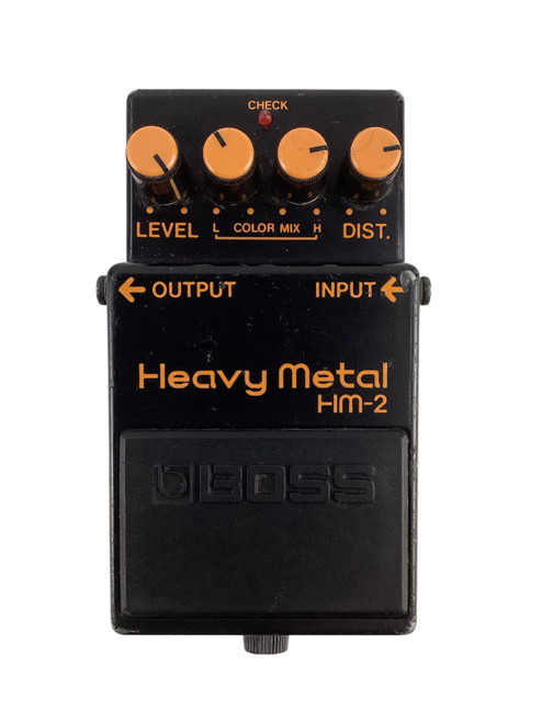 Vist Large View of Product Image Which is Used Boss HM-2 Heavy Metal Distortion Pedal MIT  -AS IS WEAR
