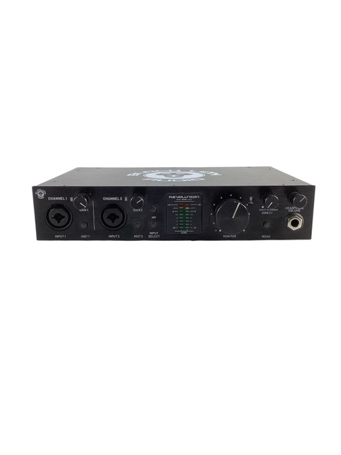 Vist Large View of Product Image Which is Used Black Lion Audio Revolution 2X2 Computer Interface - AS IS LED