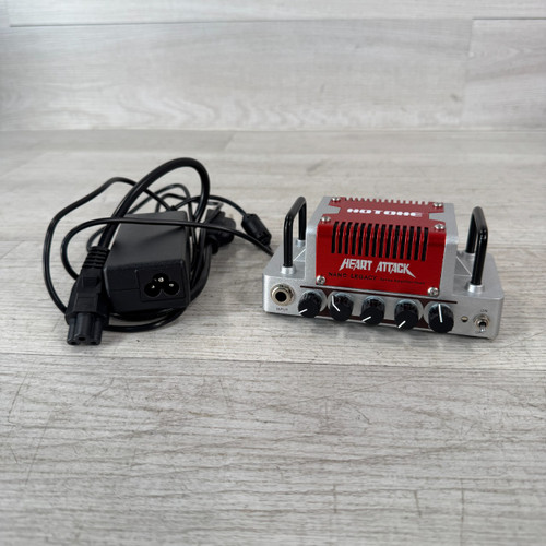 Vist Large View of Product Image Which is Used Hotone Nano Legacy Heart Attack - 5-watt Micro Guitar Amplifier Head