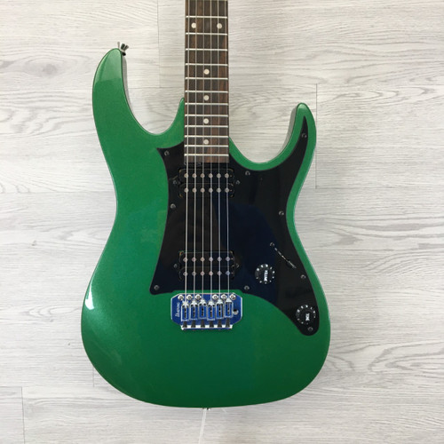 Vist Large View of Product Image Which is Used Ibanez GIO GRX20Z S Type Electric Guitar Green 6-String