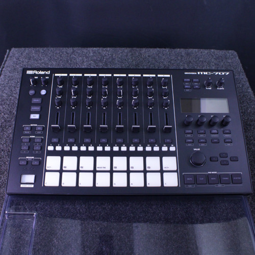 Vist Large View of Product Image Which is Used Roland MC-707 GROOVEBOX Electronic Drum Module