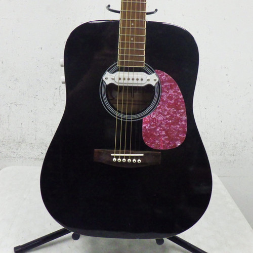 Vist Large View of Product Image Which is Used Ariana WGAGP-2   Acoustic Guitar Black