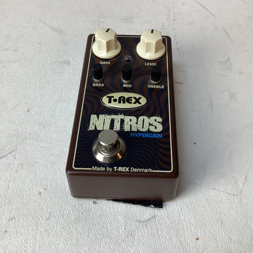 Vist Large View of Product Image Which is Used T-Rex Engineering NITROS HYPERGAIN Distortion Pedal