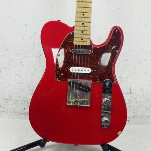 Vist Large View of Product Image Which is Used Fender 2005 deluxe Nashville Telecaster T Type Electric Guitar Red 6-String
