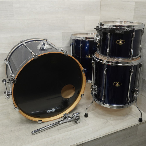 Vist Large View of Product Image Which is Used Tama Superstar Drum Shell Kit Blue