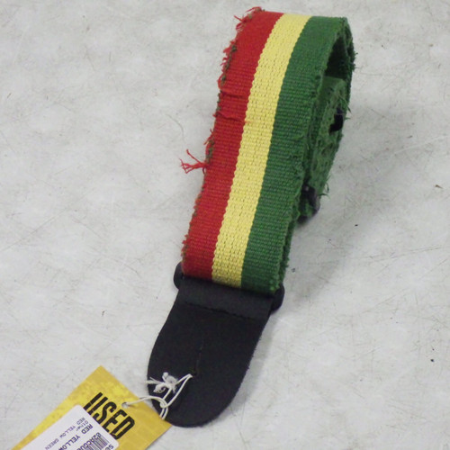 Vist Large View of Product Image Which is Used RED YELLOW GREEN STRAP Guitar Accessory