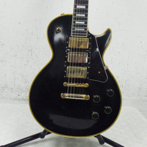 Vist Large View of Product Image Which is Used Edwards LP custom Black Beauty Style LP Type Electric Guitar Black 6-String