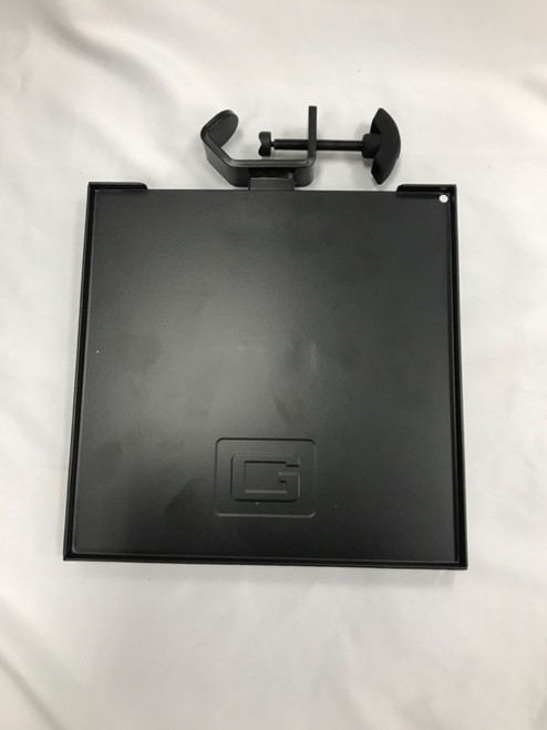 Vist Large View of Product Image Which is Used Gator 9X9 MICROPHONE SHELF Band Instrument Stand