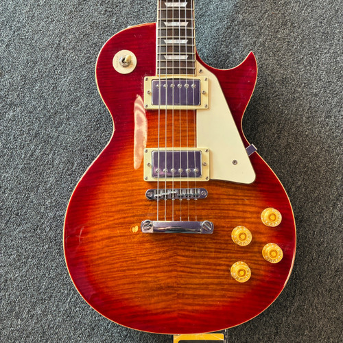 Vist Large View of Product Image Which is Used Davison LP LP Type Electric Guitar Cherry Sunburst 6-String
