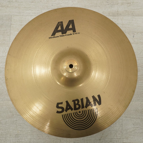 Vist Large View of Product Image Which is Used Sabian Aa Medium Thin Crash Cymbal 18 - Inch