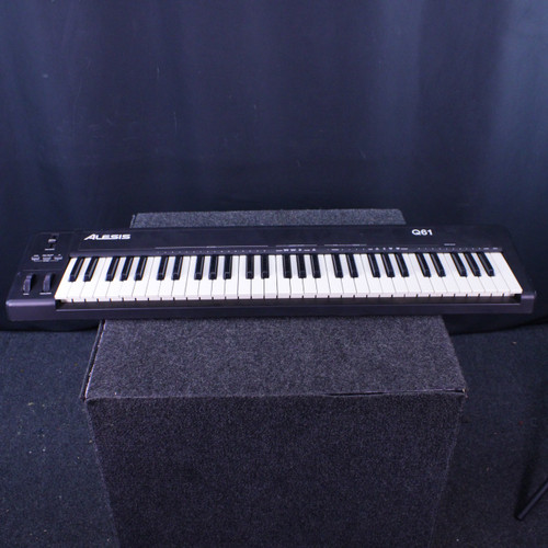 Vist Large View of Product Image Which is Used Alesis Q61 MIDI CONTROLLER 61-Key Controller 61-Key