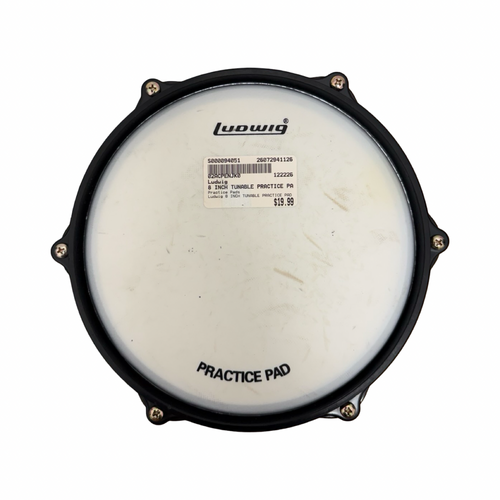 Vist Large View of Product Image Which is Used Ludwig 8 INCH TUNABLE PRACTICE PAD Drum Practice Pad