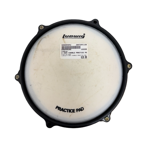 Vist Large View of Product Image Which is Used Ludwig 8 INCH TUNABLE PRACTICE PAD Drum Practice Pad