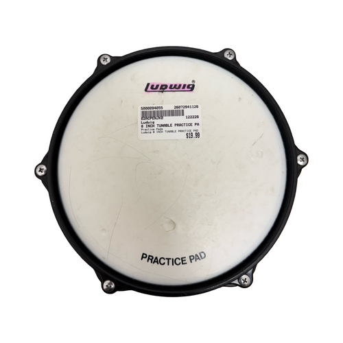 Vist Large View of Product Image Which is Used Ludwig 8 INCH TUNABLE PRACTICE PAD Drum Practice Pad