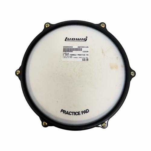 Vist Large View of Product Image Which is Used Ludwig 8 INCH TUNABLE PRACTICE PAD Drum Practice Pad