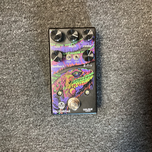 Vist Large View of Product Image Which is Used Walrus Audio POLYCHROME FLANGER Flanger Pedal