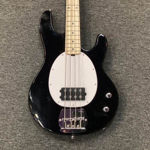 Vist Large View of Product Image Which is Used Sterling by Ernie Ball RAY4 Bass Guitar Black 4-String