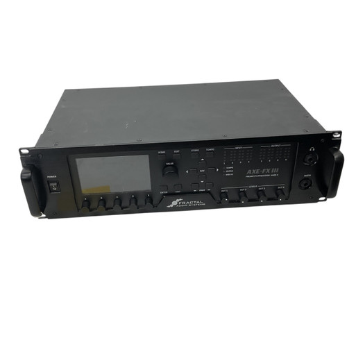 Vist Large View of Product Image Which is Used Fractal Audio AXE-FX III MARK II Rackmount Amp Modeling + FX