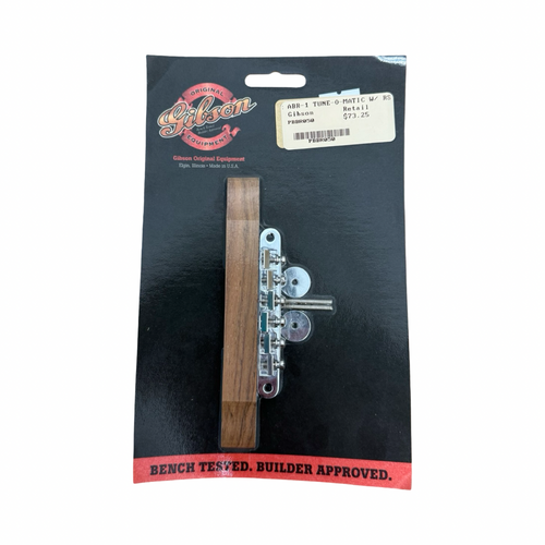 Vist Large View of Product Image Which is Used Gibson ARB-1 TUNE-O-MATIC BRIDGE SET Guitar Hardware