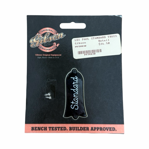 Vist Large View of Product Image Which is Used Gibson LES PAUL STANDARD TRUSS ROD COVER Guitar Hardware