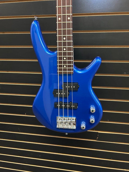 Vist Large View of Product Image Which is Used Ibanez GSRM20 Modern Metal Bass Guitar Blue 4-String