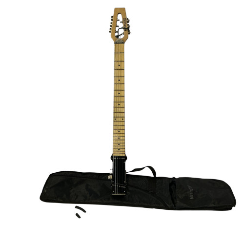Vist Large View of Product Image Which is Used MINISTAR TESTAR TRAVEL GTR W/BAG Electric Guitar Natural 6-String