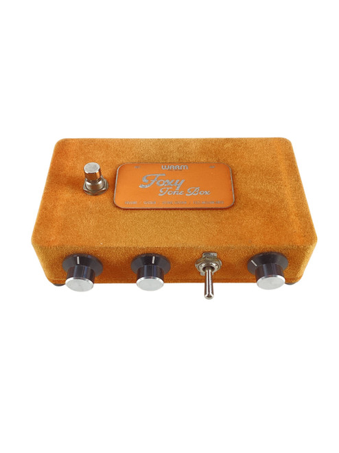 Vist Large View of Product Image Which is Used Warm Audio Foxy Tone Box Fuzz Pedal